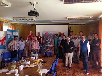 JUNTA Y OUAS PARTICIPAN DE TALLER PLAN DE RIEGO CACHAPOAL