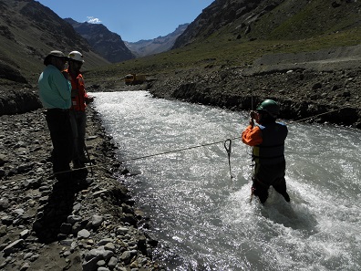 LA JUNTA Y CODELCO REALIZAN CAMPAÑA DE AFORO EN CORDILLERA