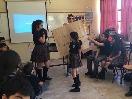 EXITOSO TALLER DE CIENCIAS EN EL COLEGIO BELLAVISTA PARA APRENDER LA ECOLOGÍA DEL ALTO CACHAPOAL