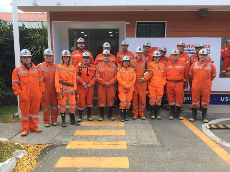 DIRECTORES DE LAS JUNTAS DE VIGILANCIA DEL RÍO CACHAPOAL CONOCEN MINA DE CODELCO