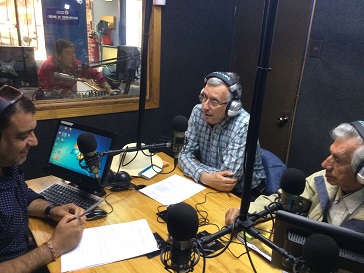 JUNTA DA INICIO A PROGRAMA RADIAL EN RANCAGUA