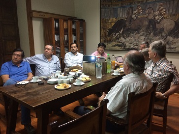 JUNTA REÚNE A DIRECTORIO PARA AVANZAR EN TEMAS DE GESTIÓN DEL RECURSO